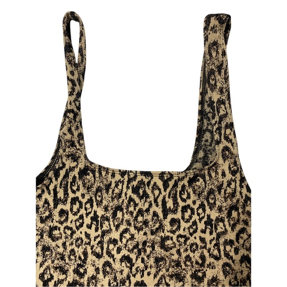 Anthropologie Leopard Print Tank Top - Picture 3 of 5